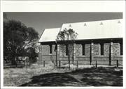 Side elevation from East showing chancel exterior