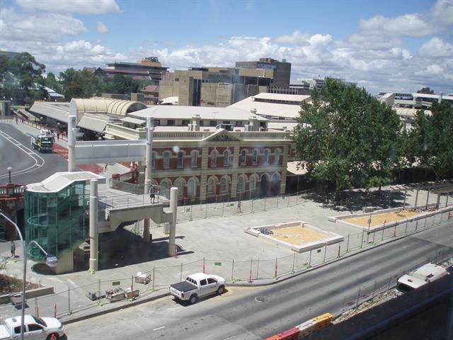 Front Facade of Railway Station