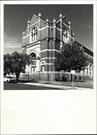 Corner elevation of building from South west