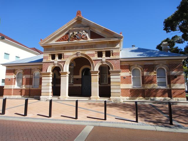 View across Helena Street