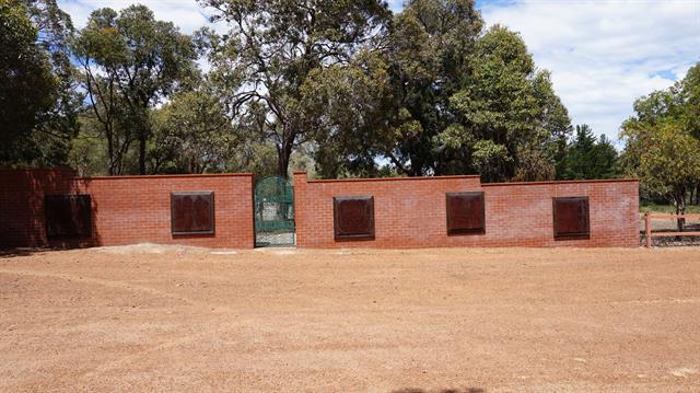 Entrance gate and Memorial Wall