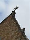 church front gable parapet detail
