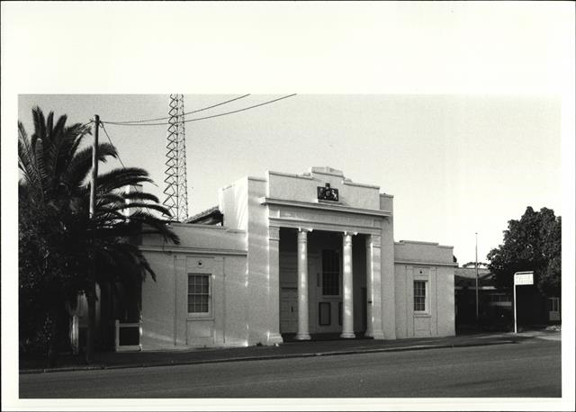 Front elevation of building