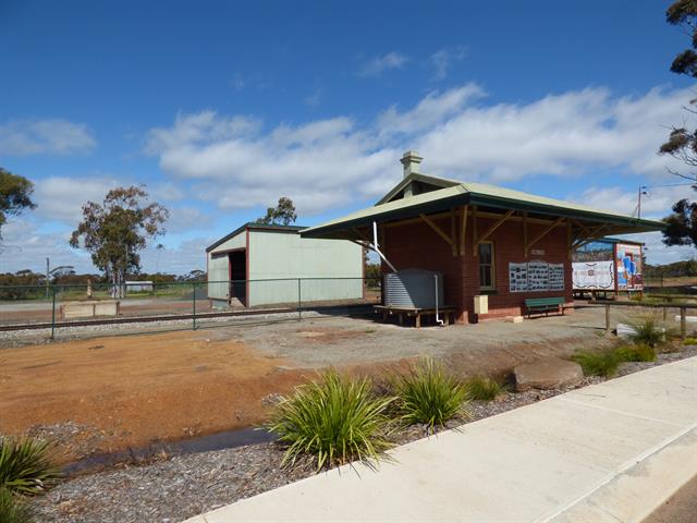 Station Building and Goods Sheed from southeast