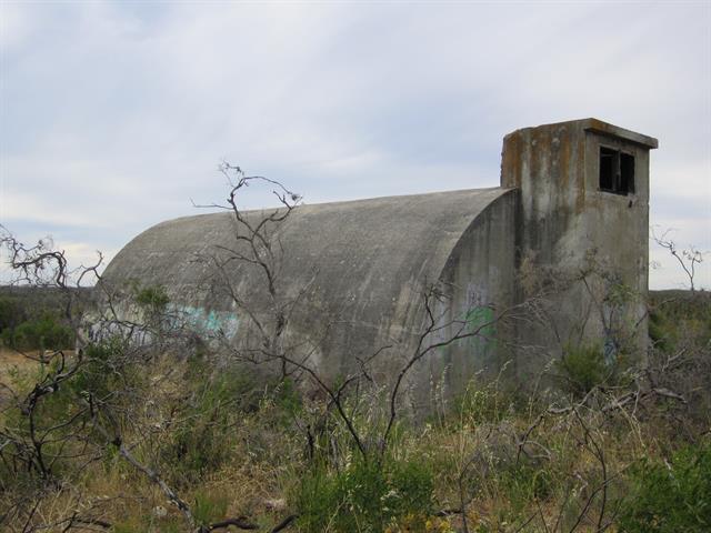 North bunker - facing NW