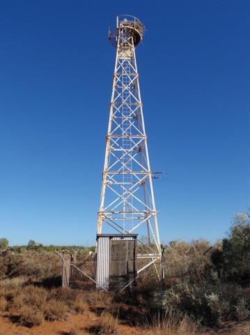 Beadon Creek Rear Lead Tower - Taken from a northerly direction on adjacent land