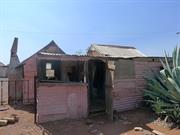 Pink House - miner's camp - looking east