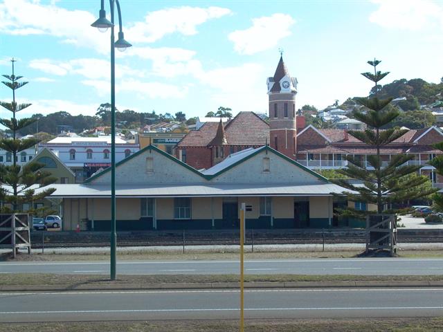 Railway Store from South