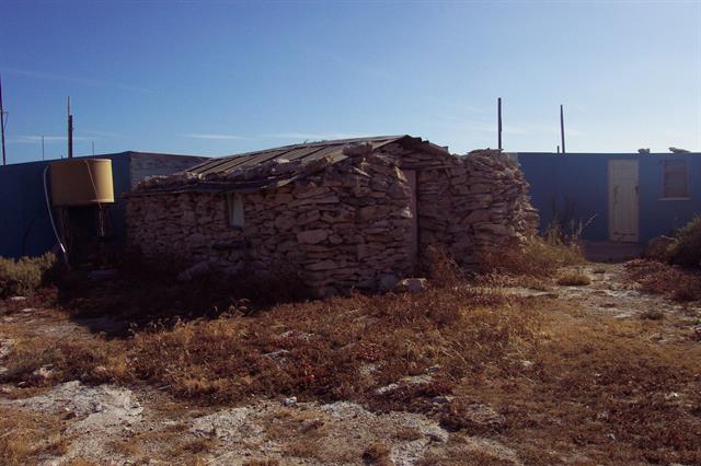 Little Rat Island 15E stone hut