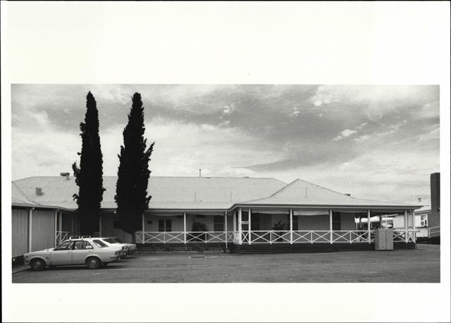 Front elevation of Eileen Long surgical ward