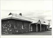 Corner elevation of building