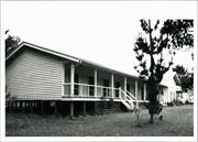 Left corner elevation of nurses quarters