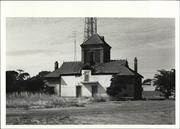 Rear elevation of entrance block