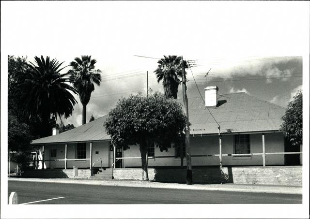 Front elevation, the Terminus Hotel in Bridgetown