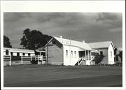 Corner elevation of building from Jones Street