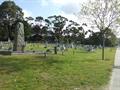 Upper cemetery looking west