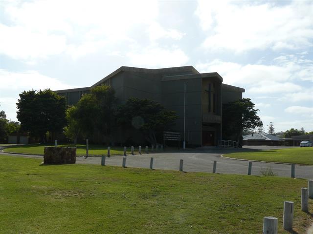 View from Cathedral Avenue - main entrance