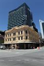 North-Western aspect, as viewed from corner William Street and Wellington Street