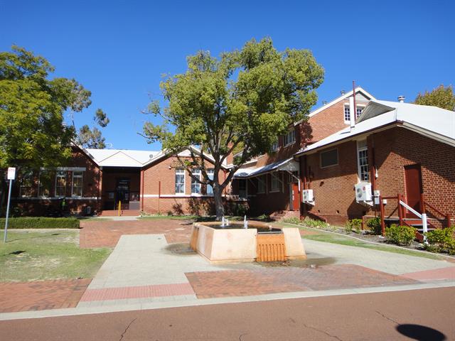 Side View of Main Building