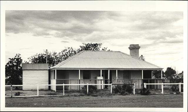 Front elevation of workers' house