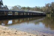Weir bridge