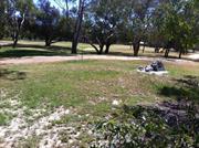 Site February 2016 general view of cairn