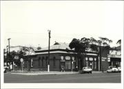 Corner elevation of building