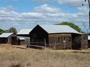 View of Workshops from NE corner of site 2