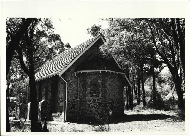 Rear elevation of church from the East