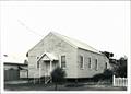 Right corner elevation of church