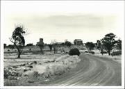 Distant view of old mine site
