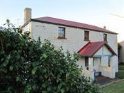 South west front elevation  and landscaping