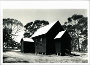 Left corner elevation of church