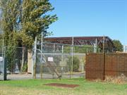 Frame of former Aerodrome structure