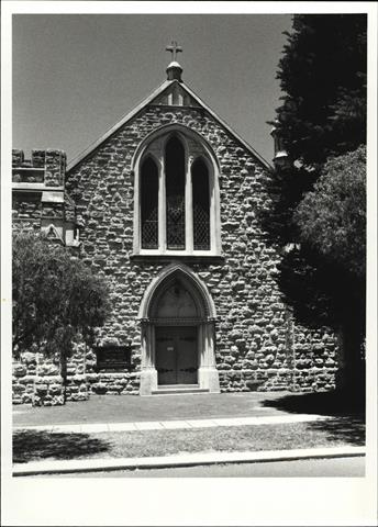 Front elevation of church from Keane Street