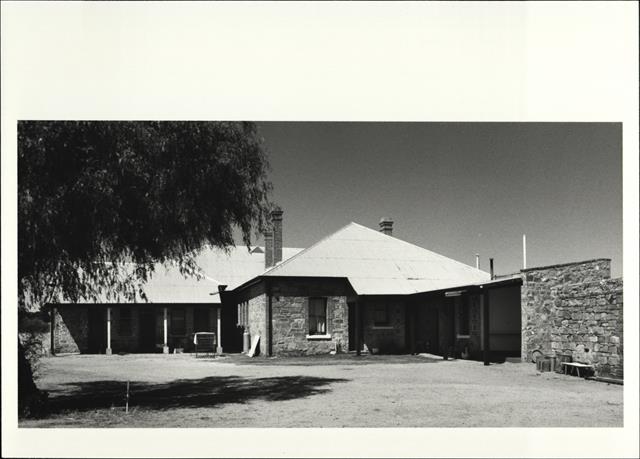 North elevation of hotel