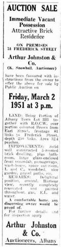 c1951_ - Extract from the Albany Advertiser