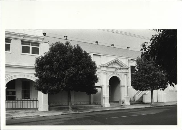 Front elevation of portion of Fortune Street frontage