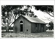 Front corner elevation of building