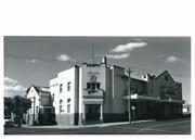 Corner elevation and entry, with frontages to both Hampton and Steere Streets