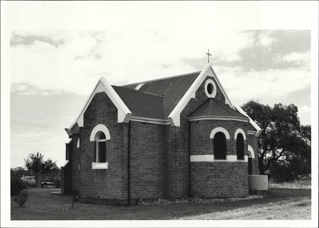 Rear corner elevation