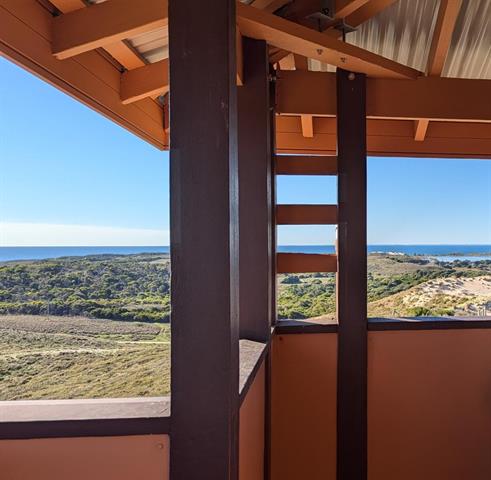 Balcony View of the Orange-Timber at Signal Station