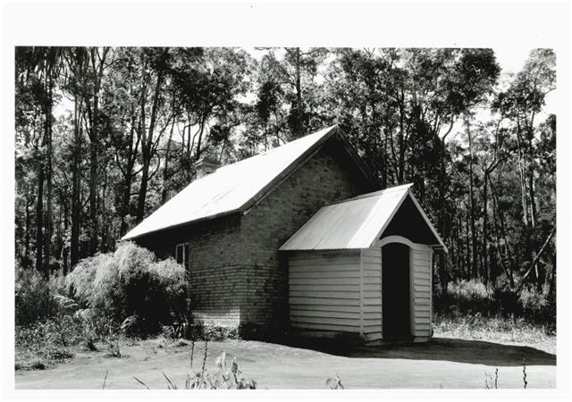 Front and left side elevations - oblique view