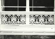 Detail of balcony railing ironwork