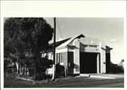 Left corner elevation of building