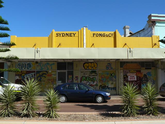 Front View across Marine Terrace