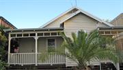Front facade showing side verandah