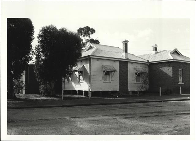 View of institute from Morell Street showing weatherboard addition