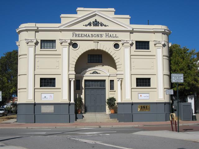 Front elevation showing detaling