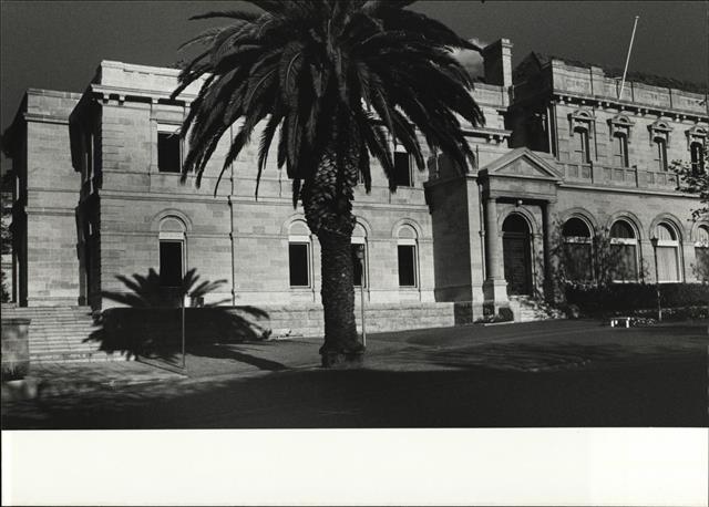 View of Northern portion of façade